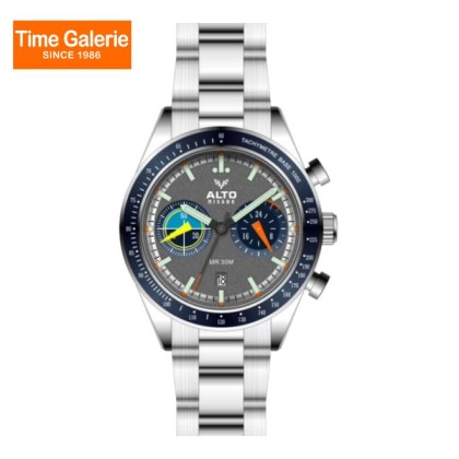 Alto ALT-EG06-SL-GY Sporty Style Analog Stainless Steel Men Watch Alto ALT-EG06-SL-GY Sporty Style Analog Stainless Steel Men Watch