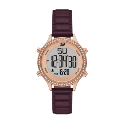 Skechers Slip-ins: Aliso SR6342 38mm Digital Women Watch Skechers Slip-ins: Aliso SR6342 38mm Digital Women Watch