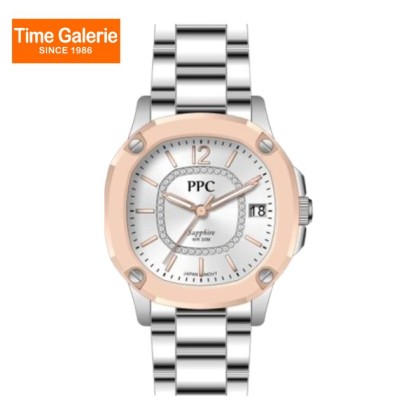 Paris Polo Club PPC-EF25-SL-WE Solid Steel Band Women Watch Paris Polo Club PPC-EF25-SL-WE Solid Steel Band Women Watch
