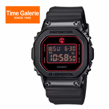 Casio G-Shock RUI HACHIMURA SIGNATURE GM-5600RH-1 Stainless Steel Bezel Black Bio-based Resin Band Men Watch