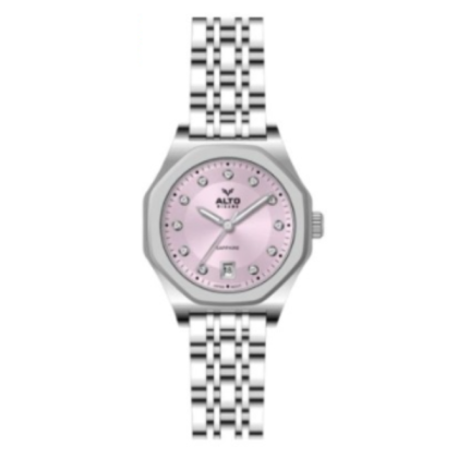 Alto ALT-EF02-SL-PK Solid Steel Band Women Watch Alto ALT-EF02-SL-PK Solid Steel Band Women Watch