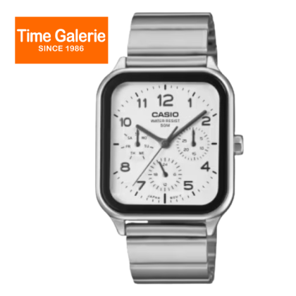 Casio General MTP-M306D-7AV Silver Stainless Steel Band Men Watch Casio General MTP-M306D-7AV Silver Stainless Steel Band Men Watch