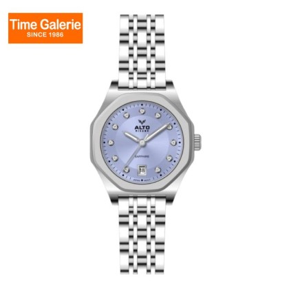 Alto ALT-EF02-SL-PR Solid Steel Band Women Watch