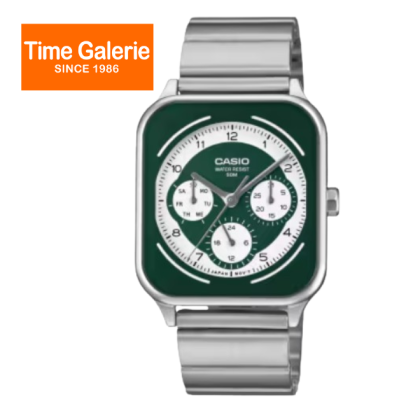 Casio General MTP-M307D-3BV Silver Stainless Steel Band Men Watch Casio General MTP-M307D-3BV Silver Stainless Steel Band Men Watch