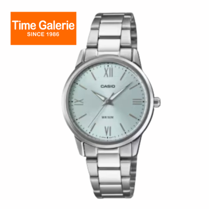 Casio General LTP-1303DD-2AV Silver Stainless Steel Band Women Watch Casio General LTP-1303DD-2AV Silver Stainless Steel Band Women Watch