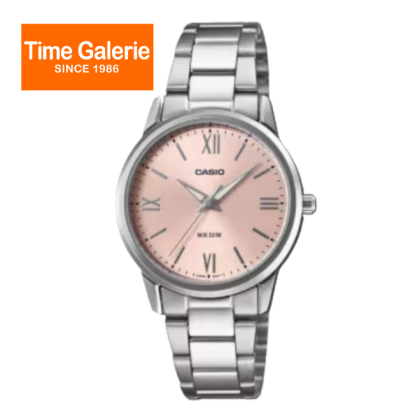 Casio General LTP-1303DD-4AV Silver Stainless Steel Band Women Watch