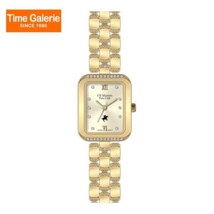 U.S Master Polo Club USM-EF06-GD-GD Sunray Dial Texture Women Watch U.S Master Polo Club USM-EF06-GD-GD Sunray Dial Texture Women Watch