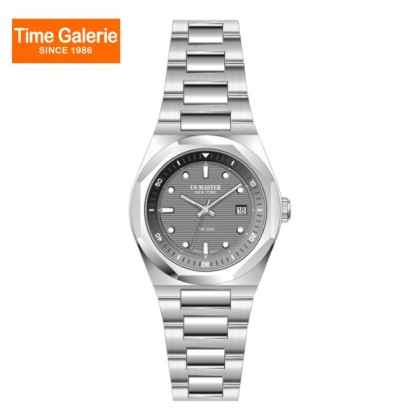 U.S Master Polo Club USM-EG09-SL-GY Equipped With Luminous Hour Markers Men Watch