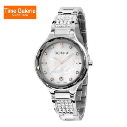 Bonia Cristallo Elegance BNB10599-2357 Stainless Steel Women Watch