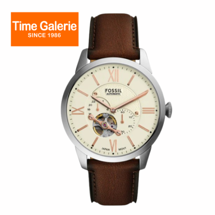Fossil ME3266 Townsman Multifunction 44mm Brown Leather Analog Men Watch