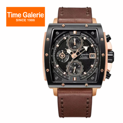 Alexandre Christie ALCW6376MCLBRBA Chronograph 5ATM Analog Men Watch Alexandre Christie ALCW6376MCLBRBA Chronograph 5ATM Analog Men Watch