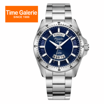 Alexandre Christie ALCW6678MEBTUBU Stainless Steel Strap Analog Men Watch