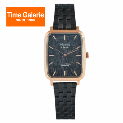 Alexandre Christie ALCW8699MHBBRBA1 Black Stainless Steel Analog Men Watch