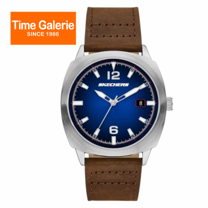 Skechers SR5273 Hewes Three-Hand Date Brown Leather Analog Men Watch Skechers SR5273 Hewes Three-Hand Date Brown Leather Analog Men Watch