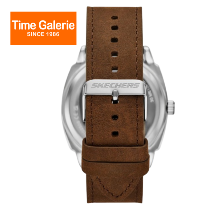 Skechers SR5273 Hewes Three-Hand Date Brown Leather Analog Men Watch Skechers SR5273 Hewes Three-Hand Date Brown Leather Analog Men Watch