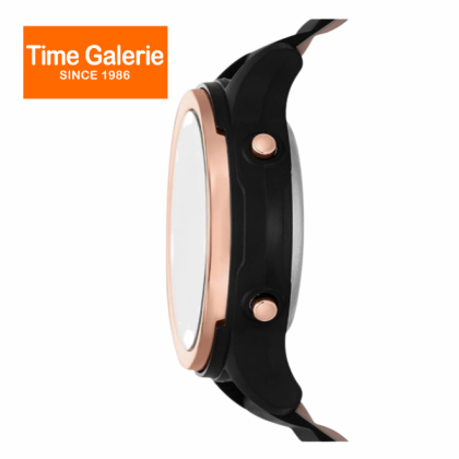 Skechers SR6347 Fairhaven Digital Black Silicone Digital Women Watch