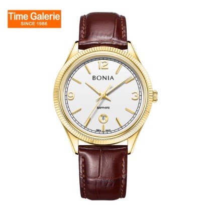 Bonia Classic BNB10844-1215 Brown Leather Strap Men Watch Bonia Classic BNB10844-1215 Brown Leather Strap Men Watch