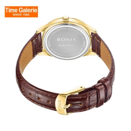 Bonia Elegance BNB10844-2215 Brown Leather Strap Women Watch Bonia Elegance BNB10844-2215 Brown Leather Strap Women Watch