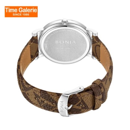 Bonia Classic BNB10875-1312 Brown Leather Strap Men Watch Bonia Classic BNB10875-1312 Brown Leather Strap Men Watch