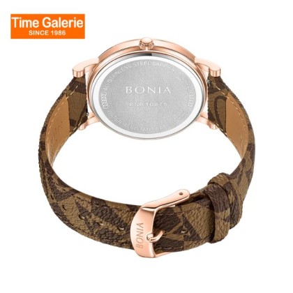 Bonia Classic BNB10875-1542 Brown Leather Strap Men Watch Bonia Classic BNB10875-1542 Brown Leather Strap Men Watch