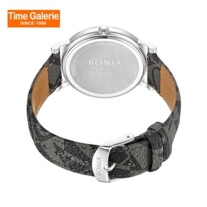 Bonia Classic BNB10875-1332 Black Leather Strap Men Watch Bonia Classic BNB10875-1332 Black Leather Strap Men Watch