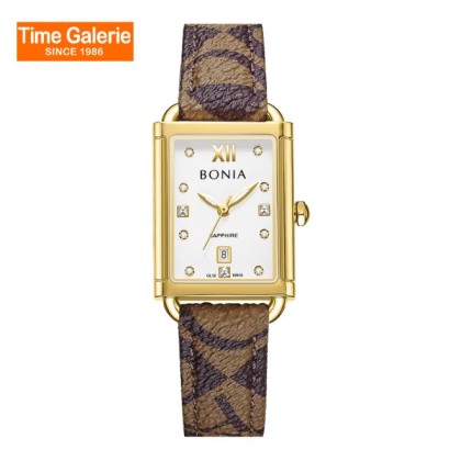 Bonia Elegance BNB10910-2213 Brown Leather Strap Women Watch Bonia Elegance BNB10910-2213 Brown Leather Strap Women Watch