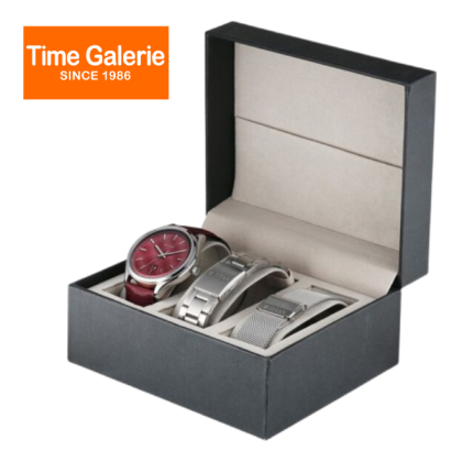 Titan Classique Palette 10033SL02 Magenta Dial Interchangeable Straps Quartz Men Analog Watch Titan Classique Palette 10033SL02 Magenta Dial Interchangeable Straps Quartz Men Analog Watch
