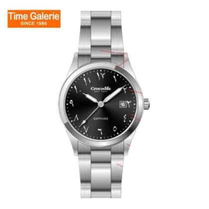 Crocodile CRDW10012.328 Black Dial Stainless Steel Women Watch Crocodile CRDW10012.328 Black Dial Stainless Steel Women Watch