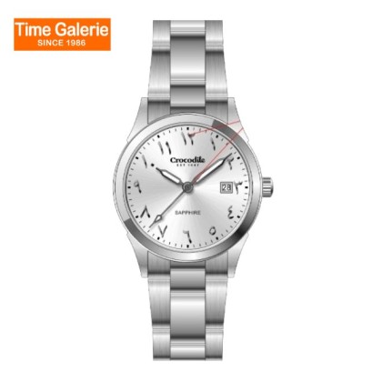 Crocodile CRDW10012.348 Silver Dial Stainless Steel Women Watch Crocodile CRDW10012.348 Silver Dial Stainless Steel Women Watch