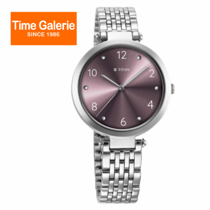 Titan Workwear 2783SM01 Purple Dial Metal Strap Quartz Analog Women Watch Titan Workwear 2783SM01 Purple Dial Metal Strap Quartz Analog Women Watch