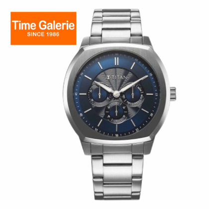 Titan Regalia Arc 90213SM01 Blue Dial Stainless Steel Strap Analog Men Watch