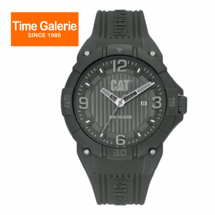 CAT DRIFT LW-151-25-535 Grey Silicone Band 10ATM 45MM Analog Watch CAT DRIFT LW-151-25-535 Grey Silicone Band 10ATM 45MM Analog Watch