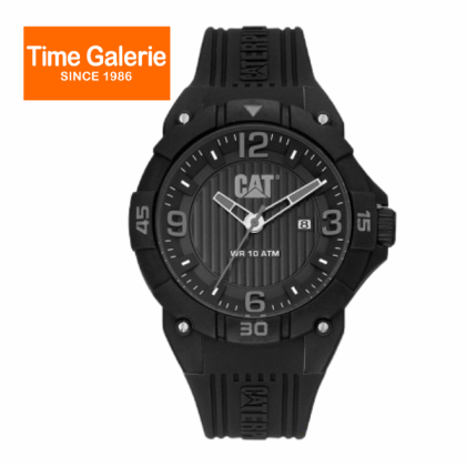 CAT DRIFT LW-161-21-131 Black Silicone Band 10ATM 45MM Analog Watch