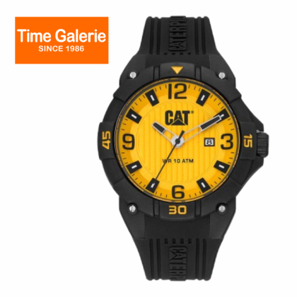 CAT DRIFT LW-161-21-731 Black Silicone Band 10ATM 45MM Analog Watch CAT DRIFT LW-161-21-731 Black Silicone Band 10ATM 45MM Analog Watch
