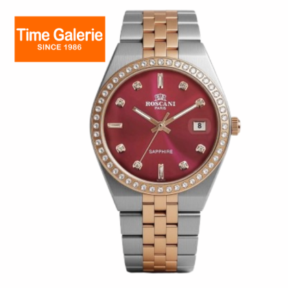 ROSCANI ROSW4686G9 RED DIAL 34MM STAINLESS STEEL STRAP WOMEN WATCH ROSCANI ROSW4686G9 RED DIAL 34MM STAINLESS STEEL STRAP WOMEN WATCH