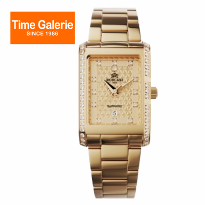 Roscani ROSWE625G1 23X35MM Gold Stainless Steel Strap Analog Quartz Women Watch Roscani ROSWE625G1 23X35MM Gold Stainless Steel Strap Analog Quartz Women Watch