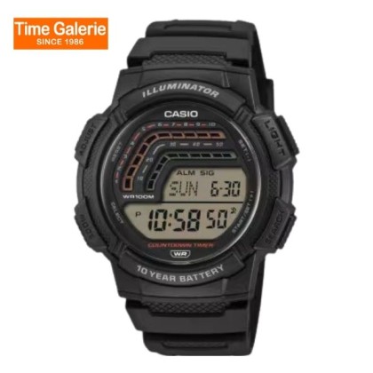 Casio WS-1800-1AV Sporty Design Resin Band Men Watch Casio WS-1800-1AV Sporty Design Resin Band Men Watch