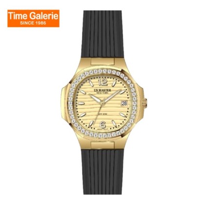 U.S Master Polo Club USM-DD54-GD-GD Silicone Strap Women Watch U.S Master Polo Club USM-DD54-GD-GD Silicone Strap Women Watch