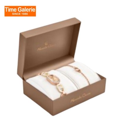 Alexandre Christie ALCW2C04LHBRGRGLG Brown Stainless Steel Women Watch