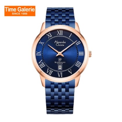 Alexandre Christie ALCW8709MDBURBURM Blue Stainless Steel Men Watch