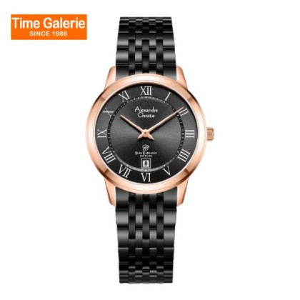 Alexandre Christie ALCW8709LDBBRBARM Black Stainless Steel Women Watch Alexandre Christie ALCW8709LDBBRBARM Black Stainless Steel Women Watch