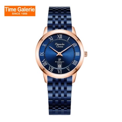 Alexandre Christie ALCW8709LDBURBURM Blue Stainless Steel Women Watch Alexandre Christie ALCW8709LDBURBURM Blue Stainless Steel Women Watch