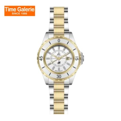 Paris Polo Club PPC-EJ06-SG-WE Crystal Hour Markers Women Watch Paris Polo Club PPC-EJ06-SG-WE Crystal Hour Markers Women Watch