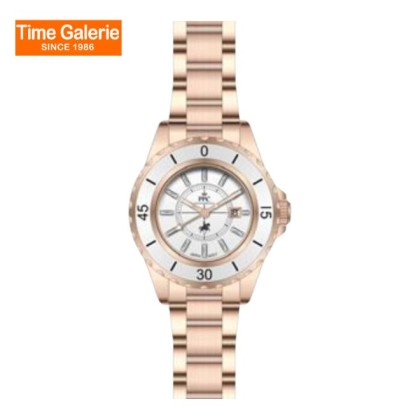 Paris Polo Club PPC-EJ06-RG-WE Crystal Hour Markers Women Watch Paris Polo Club PPC-EJ06-RG-WE Crystal Hour Markers Women Watch