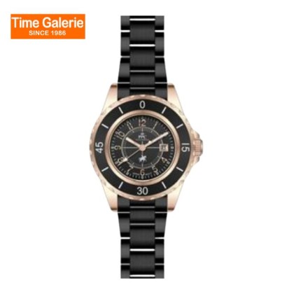 Paris Polo Club PPC-EJ05-RG-BK Japan Imported Movement Women Watch Paris Polo Club PPC-EJ05-RG-BK Japan Imported Movement Women Watch