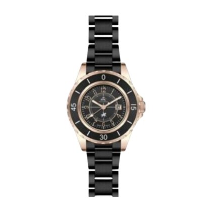 Paris Polo Club PPC-EJ05-RG-BK Japan Imported Movement Women Watch Paris Polo Club PPC-EJ05-RG-BK Japan Imported Movement Women Watch