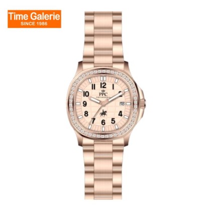 Paris Polo Club PPC-EJ03-RG-RG Crystal-Embellished Bezel Women Watch Paris Polo Club PPC-EJ03-RG-RG Crystal-Embellished Bezel Women Watch