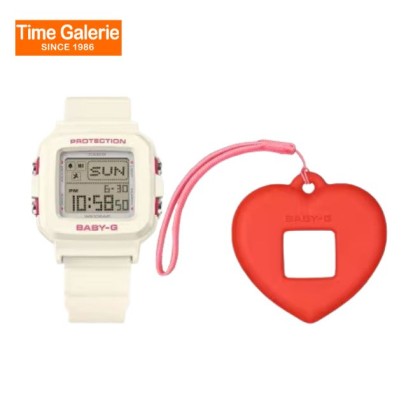CASIO Baby-G BGD-10KH-7 White Resin Band Women Watch CASIO Baby-G BGD-10KH-7 White Resin Band Women Watch