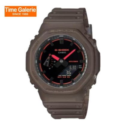 Casio G-Shock GA-2100K-5A Analog Digital Brown Resin Band Men Watch Casio G-Shock GA-2100K-5A Analog Digital Brown Resin Band Men Watch