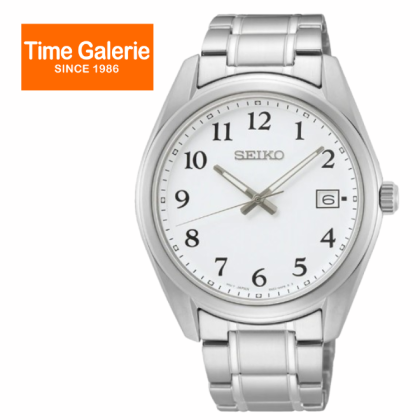 SEIKO SUR459P1 WHITE DIAL STAINLESS STEEL MEN WATCH SEIKO SUR459P1 WHITE DIAL STAINLESS STEEL MEN WATCH